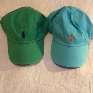 Two polo hats at $5 each or best offer